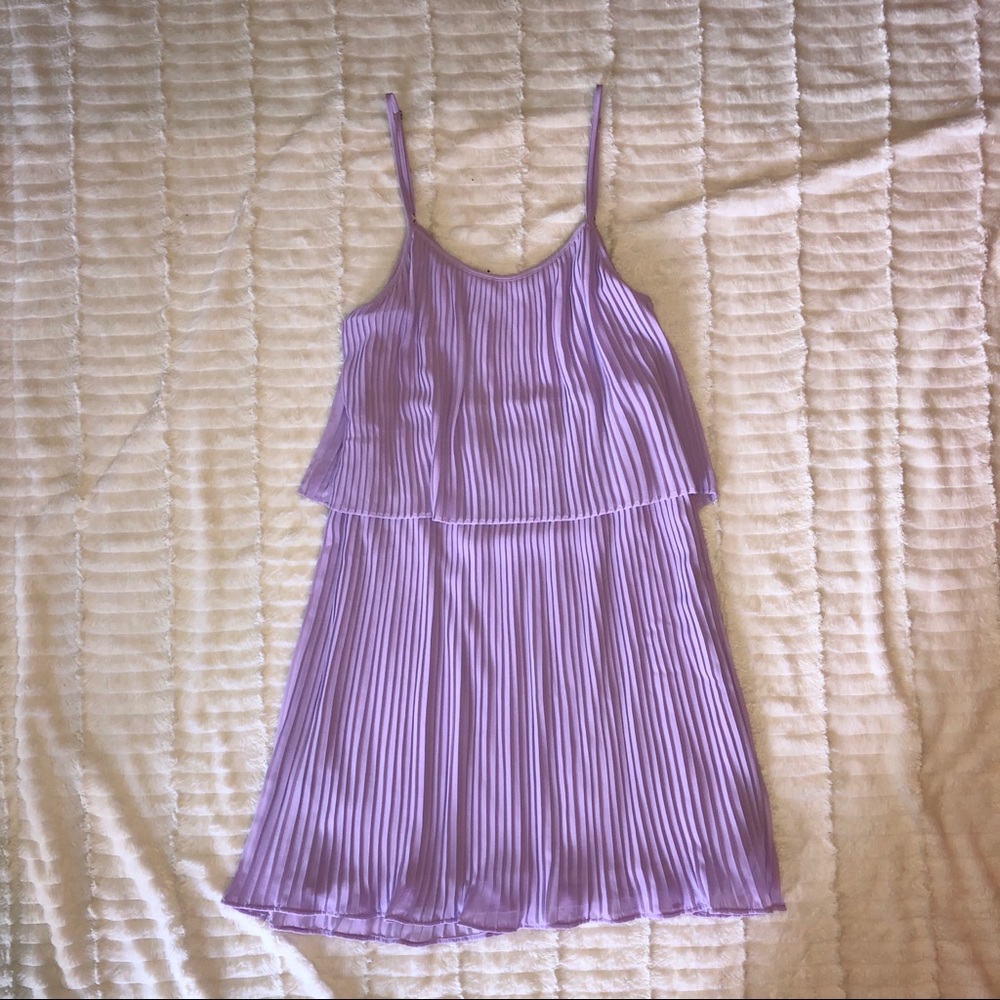 Felicity & Coco Lavender Pleated Dress